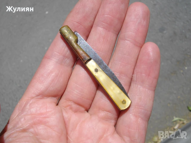 КОЛЕКЦИОНЕРСКО ДЖОБНО НОЖЧЕ NAVAJA VENDETTA, снимка 6 - Антикварни и старинни предмети - 50892664