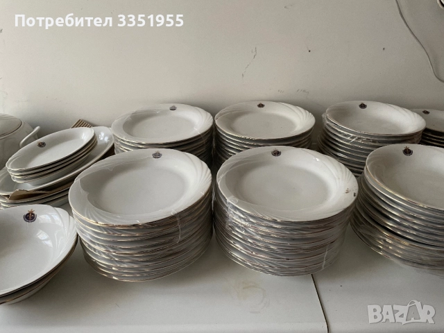 Сервиз за хранене костен порцелан, снимка 17 - Сервизи - 52849561