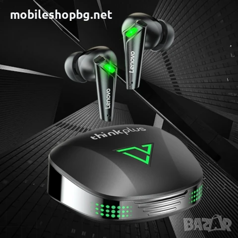 LENOVO безжични слушалки геймърски , снимка 4 - Bluetooth слушалки - 50904507