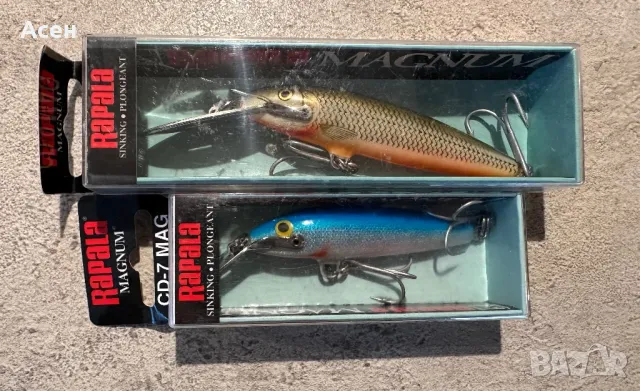 Воблери Rapala Countdown Magnum 7 и 9, снимка 1 - Такъми - 49252350