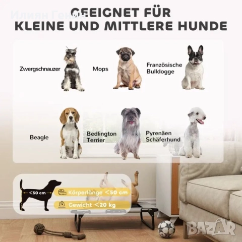 PawHut повдигнато легло за кучета, снимка 2 - За кучета - 51674158