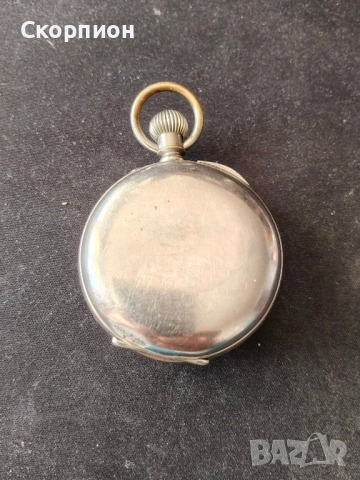 Швейцарски джобен часовник 1925г. - ПЕРФЕКТЕН - ПРОМОЦИЯ, снимка 3 - Джобни - 50421505