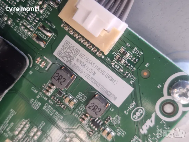 Main board RSAG7.820.13518/ROH for HISENSE 65A6K . for 65inc DISPLAY HD650H1U73-TOL1B6, снимка 4 - Части и Платки - 50065520