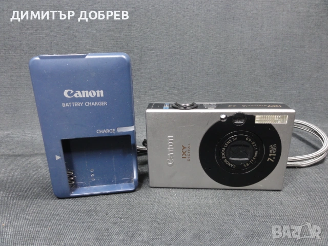 ЦИФРОВ ФОТОАПАРАТ CANON DIGITAL IXUS 70 IXY DIGITAL 10 POWERSHOT SD1000 7.1MP DIGITAL CAMERA