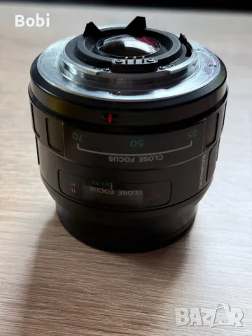 Обектив Olympus AF Zoom 35–70mm f/3.5–4.5 + Cokin UV филтър, снимка 2 - Обективи и филтри - 50324484
