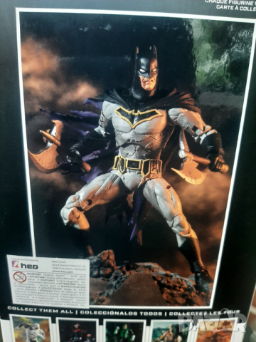 DC MULTIVERSE ACTION FIGURE BATMAN WITH BATTLE DAMAGE (DARK NIGHTS: METAL) 18 CM, снимка 7 - Колекции - 36281189