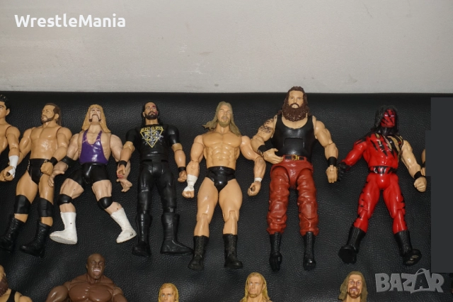 30 Кеч Фигури Iron Sheik/Braun Strowman/Kofi Kingston/Kurt Angle/Roderick Strong/TJP/CM Punk/Edge, снимка 3 - Колекции - 51856221