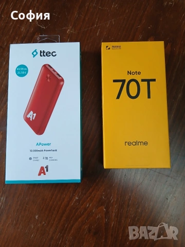 смартфон realme Note70T, снимка 2 - Други - 53595150