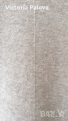 Луксозен бежов пуловер OUI 100% organic памук, снимка 9 - Блузи с дълъг ръкав и пуловери - 53157181