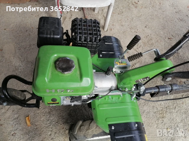 Мотоблок с чугунен редуктор , снимка 1