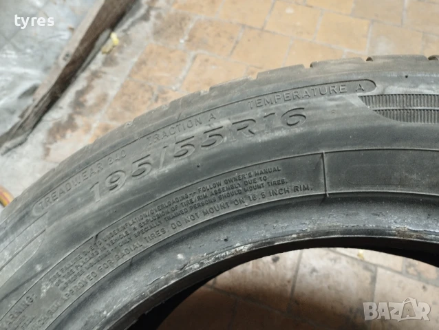 195/55/16 летни гуми ,много добри , снимка 4 - Гуми и джанти - 50467986