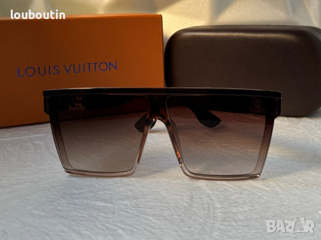 Louis Vuitton мъжки слънчеви очила маска, снимка 6 - Слънчеви и диоптрични очила - 44827429