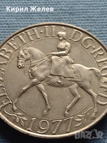Монета 1977г. Великобритания 25г. Управление на Елизабет втора 18800, снимка 6 - Нумизматика и бонистика - 42711824