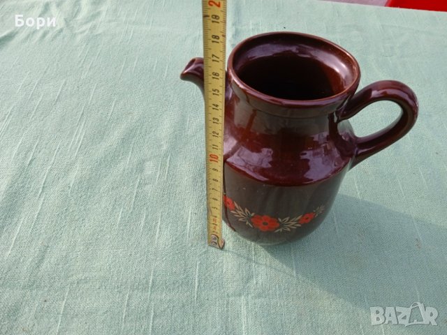 Българска керамична кана, снимка 6 - Аксесоари за кухня - 35875098