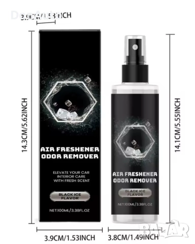 Спрей ароматизатори - 100 мл, снимка 2 - Аксесоари и консумативи - 51634245