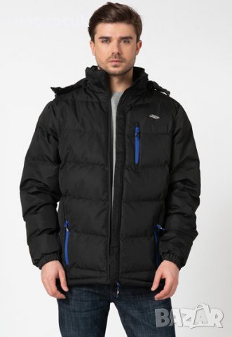 Мъжко яке   Trespass Black Blustery Male Padded Jacket-размер  XL , снимка 2 - Якета - 35863672