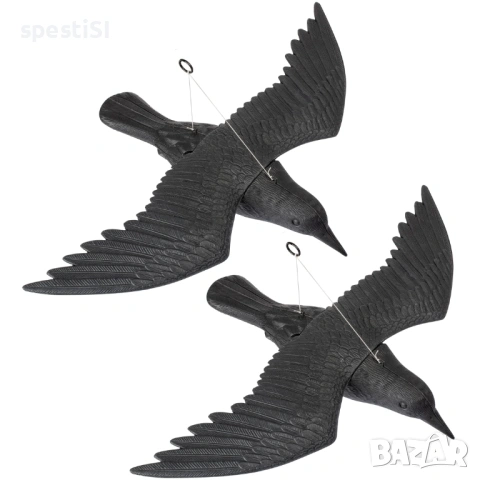 Летящ гарван плашило за птици и гълъби - КОД 4909, снимка 3 - Други - 53866655