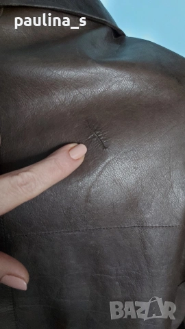 Винтидж / "Tommy Hilfiger" / Мъжко яке от естествена кожа , снимка 13 - Якета - 53265458