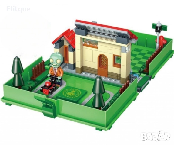 Конструктор "Зомбита срещу растения" 229 части – Приключение за малки строители, снимка 6 - Други - 52804554