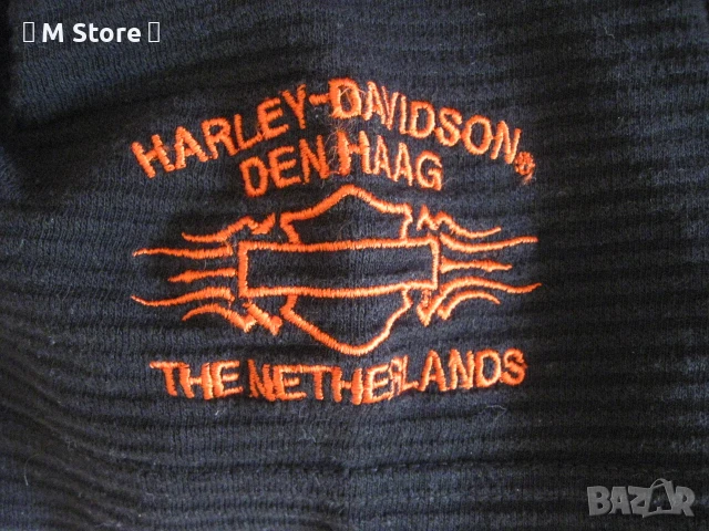 Harley Davidson мъжка тениска с яка XL размер, снимка 7 - Тениски - 51223400