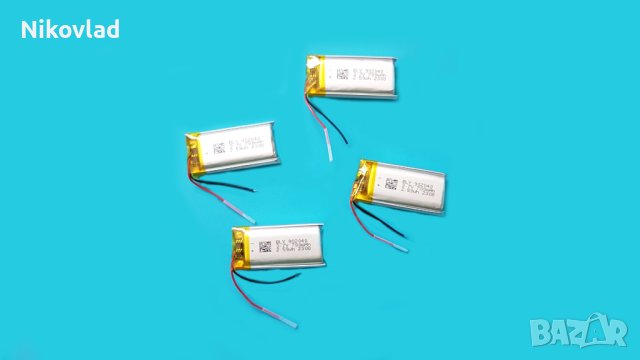 Батерия 3.7V 700 mAh 902040  Li-polymer, снимка 6 - Друга електроника - 42440468