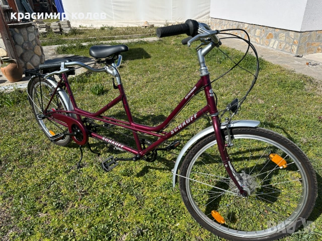 немски тандем велосипед "Schauff Rothenburg", снимка 3 - Велосипеди - 53839268