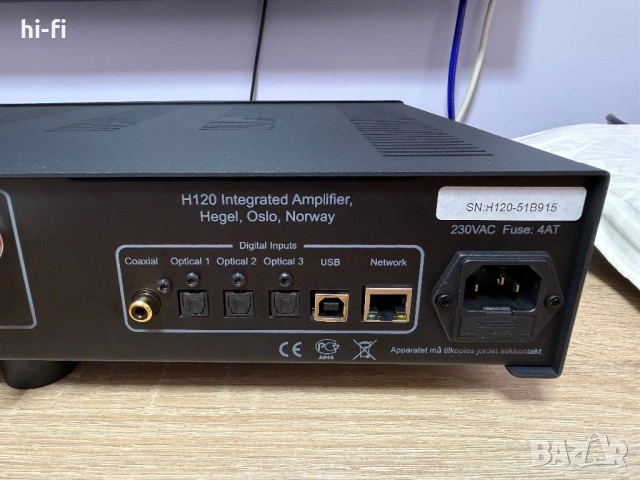 Hegel H120, снимка 10 - Ресийвъри, усилватели, смесителни пултове - 53623828