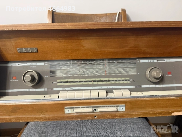 Лампов ресивър Saba automatic Freiburg stereo, снимка 2 - Ресийвъри, усилватели, смесителни пултове - 53854063
