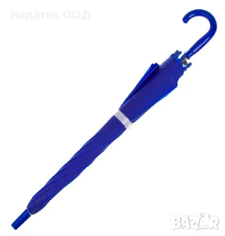 Автоматичен детски чадър е син цвят, 66 см., снимка 2 - Чадъри - 49127735