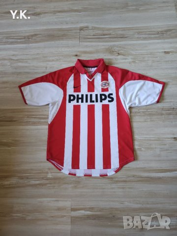 Оригинална мъжка тениска Nike Dri-Fit x PSV Eindhoven / Season 00-02 (Home), снимка 1 - Тениски - 41451857