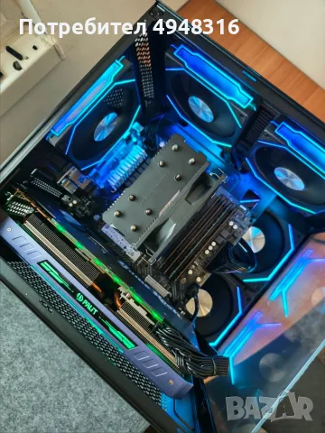 Геймърски компютър Ryzen 5600,GTX 1080 Ti 11GB, 32RAM, 768 SSD Windows 11 Pro Гаранция!, снимка 2 - Геймърски - 56059070