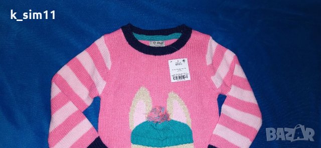Next нова с етикет плетена рокля със зайче за 2-3 г., снимка 3 - Детски рокли и поли - 39734660