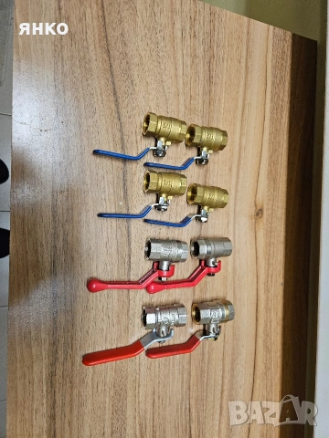 кранове 1/2 и 1/4, снимка 2 - Резервни части за машини - 53731207