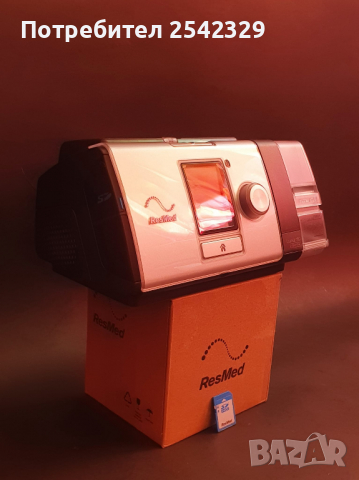 Отличен Вентилатор Респиратор ResMed Lumis 150 VPAP ST-A (Cpap/BiPap/Vpap), снимка 8 - Медицинска апаратура - 36351050