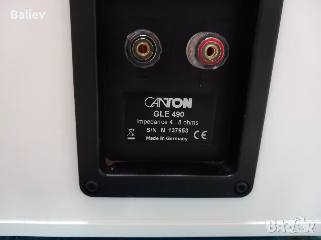 CANTON GLE 490 HI FI тонколони , снимка 11 - Тонколони - 56162474