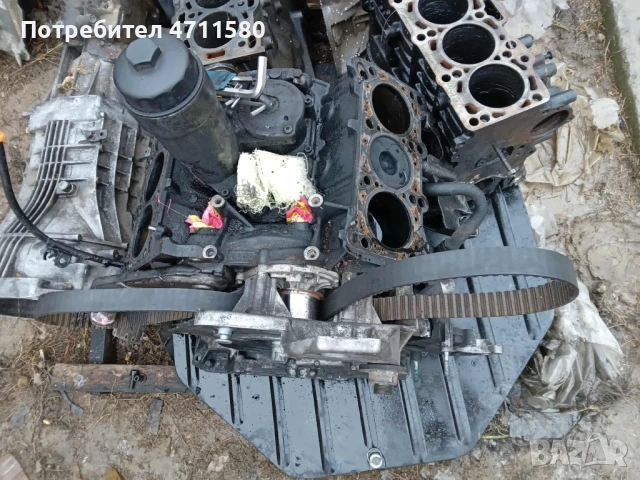 Двигател долна част за Ауди А4 2.5 TDI 163к.с 2003г BFC , снимка 3 - Части - 53378253
