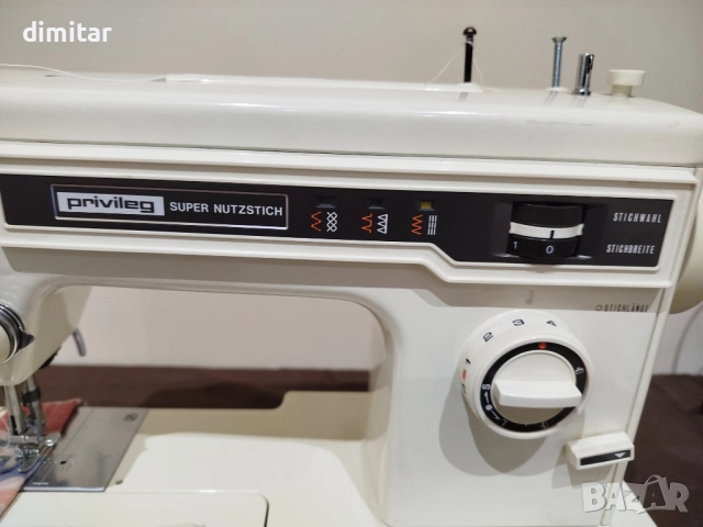 Метална шевна машина PRIVILEG SUPER NUTZCTICH , снимка 7 - Шевни машини - 52320869