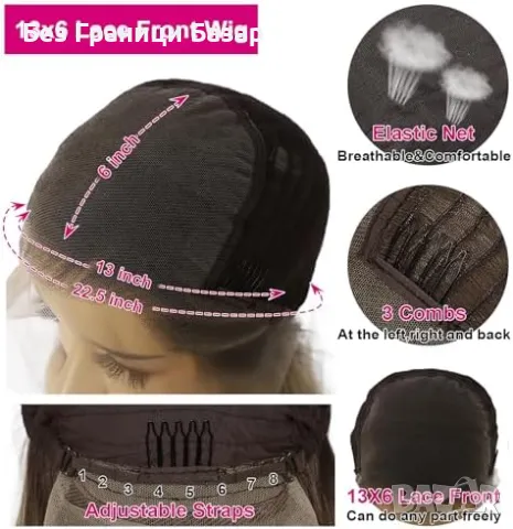 Нова Перука за Парти и Ежедневие, Висококачествена коса за жени прическа, снимка 5 - Аксесоари за коса - 47274853