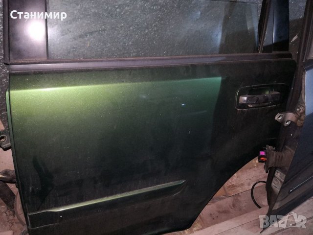 Врата задна лява Нисан Хтрайл T30. Зелена. 