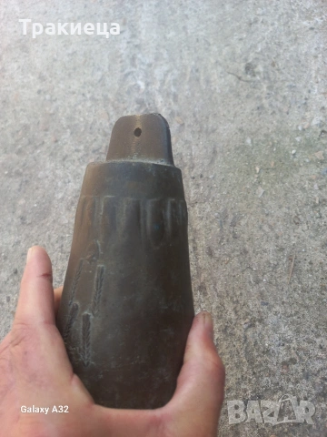 ГОЛЯМ ЧАН КЛОПОТ ТЮМБЕЛЕК ХЛОПКА ЗВЪНЕЦ , снимка 3 - Антикварни и старинни предмети - 53847275