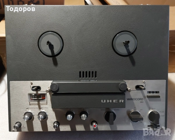 Uher Variocord 263 Reel to Reel Tape Recorder , снимка 7 - Декове - 53124240