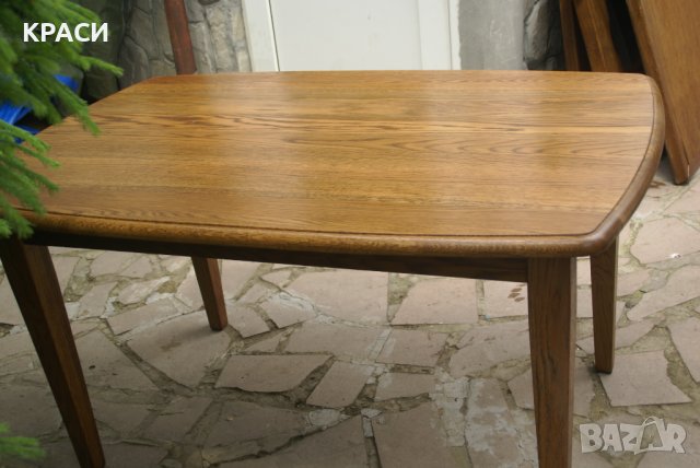 продавам масивна букова маса+6 стола