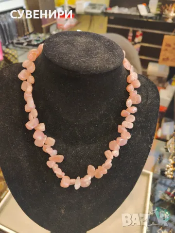 Колие от черешов кварц , снимка 1