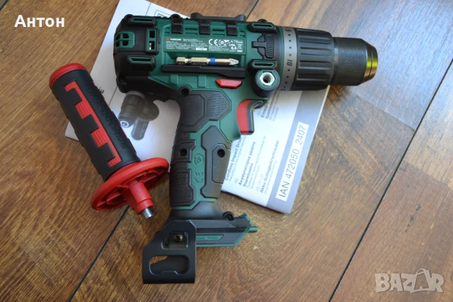 Нов акумулаторен ударен винтоверт Parkside 20V, снимка 2 - Винтоверти - 50854579