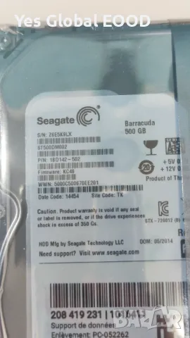 Seagate HDD 3.5 500GB - Твърди дискове / Хард диск за компютър, снимка 4 - Твърди дискове - 48406813