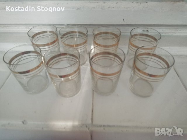 Стъклени ракиени чаши, снимка 2 - Сервизи - 39489505