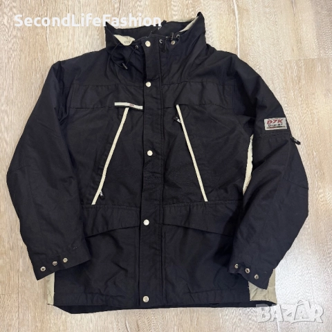 Мъжко ски яке Degre 7, черно, размер M D7K с качулка.