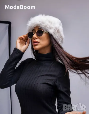 Дамски зимни шапки Различни цветове  , снимка 6 - Шапки - 48726426