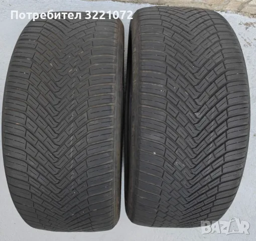 Всесезонни гуми, 2 бр. - Continental, All Season Contact 255/40 R20, 101Y, XL .dot5122, M&S