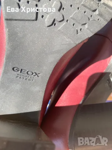 НОВИ Обувки на висок ток естествена кожа на Geox №39, снимка 7 - Дамски обувки на ток - 55958709